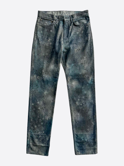 Louis Vuitton Dark Blue Galaxy Monogram Jeans