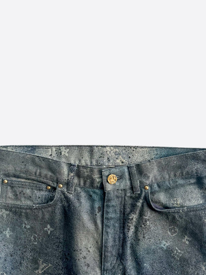 Louis Vuitton Dark Blue Galaxy Monogram Jeans