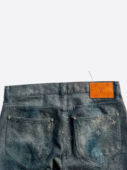 Louis Vuitton Dark Blue Galaxy Monogram Jeans