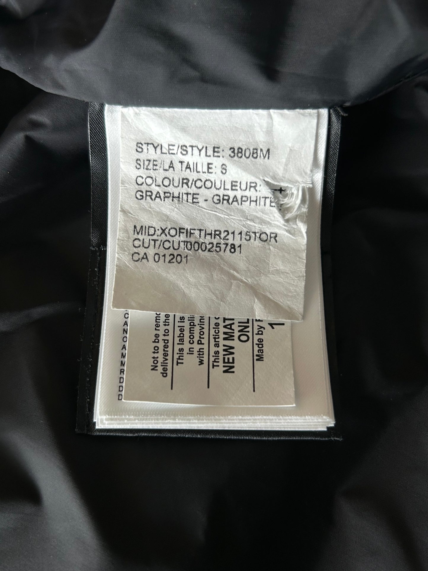 Canada Goose Graphite Wyndham Men's Jacket