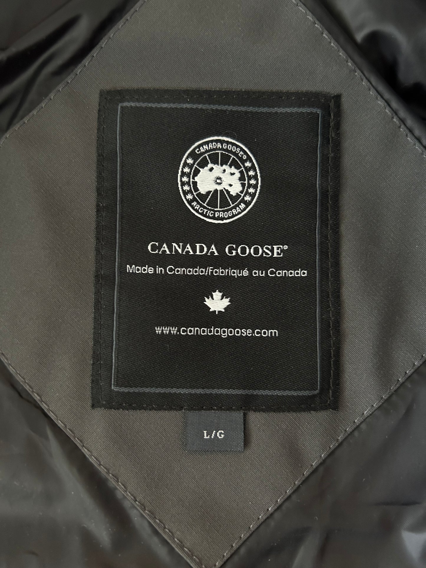 Canada Goose Graphite Carson Black Label Men's Jacket
