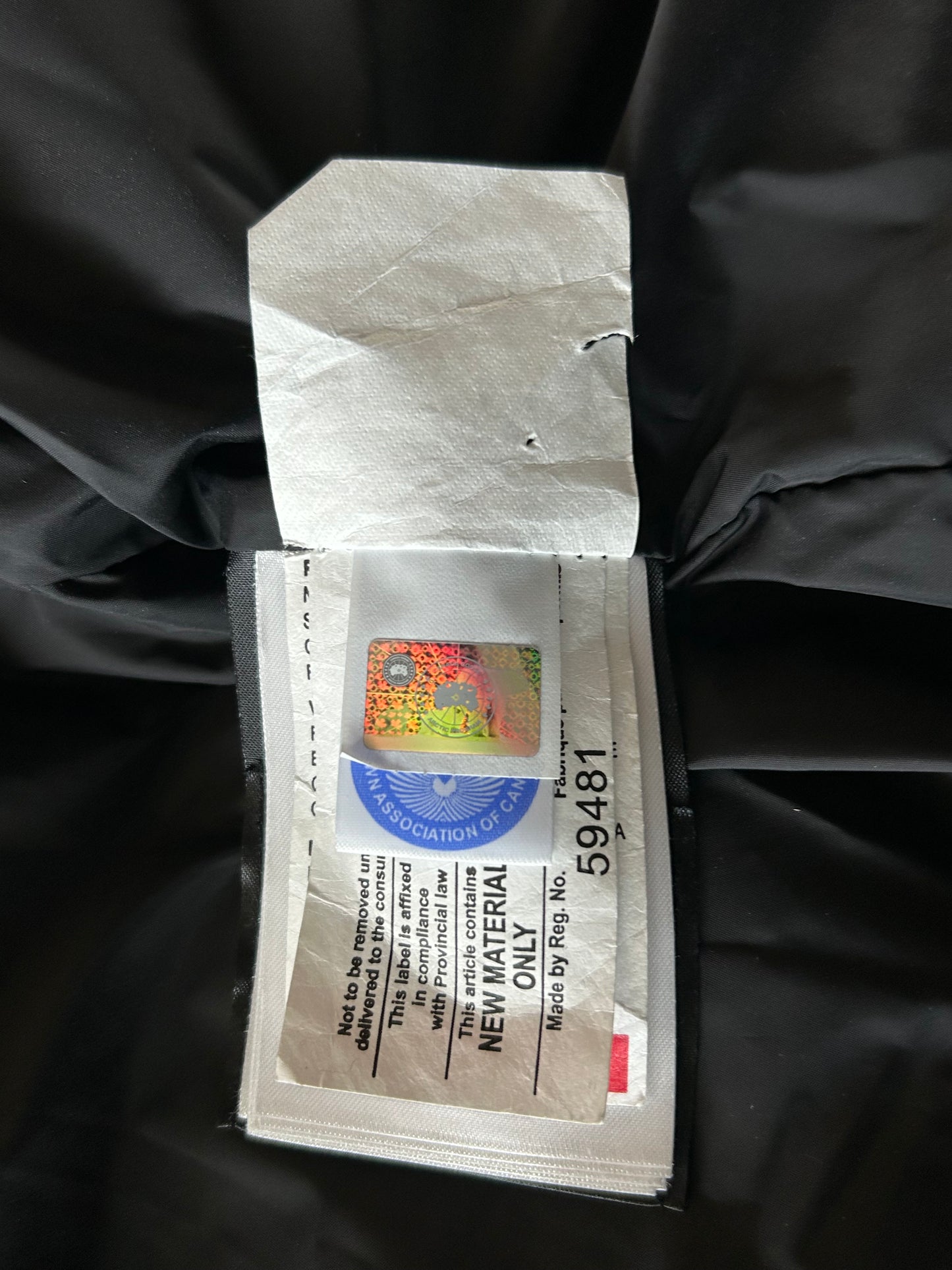 Canada Goose Black Carson Men's Jacket