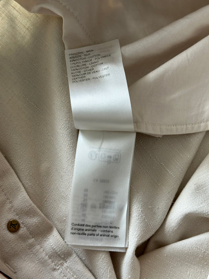 Louis Vuitton Beige Logo Baggy Pants