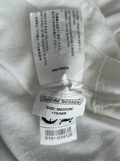 Chrome Hearts White & Black Logos T-Shirt