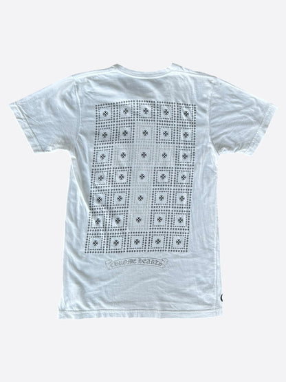 Chrome Hearts White & Black Cross T-Shirt