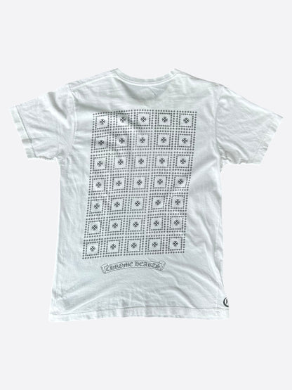 Chrome Hearts White & Black Logos T-Shirt