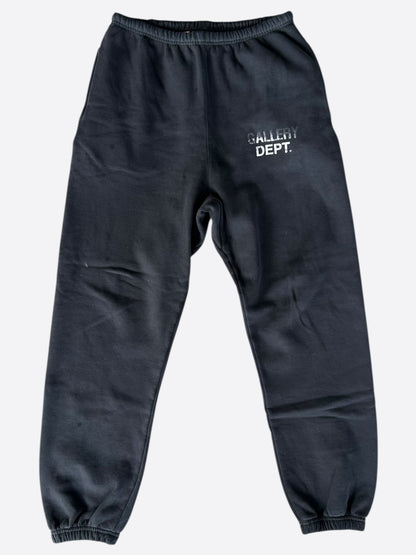 Gallery Dept Black & White Logo Sweatpants