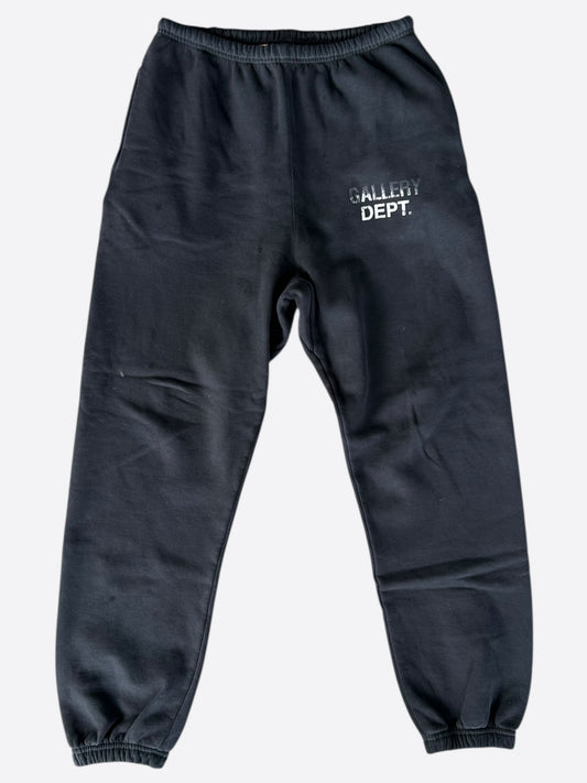 Gallery Dept Black & White Logo Sweatpants