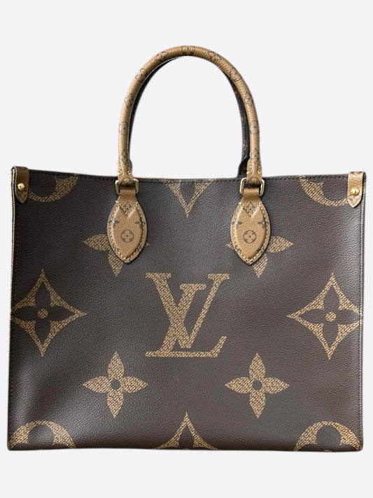 Louis Vuitton Brown Reverse Monogram OnTheGo MM