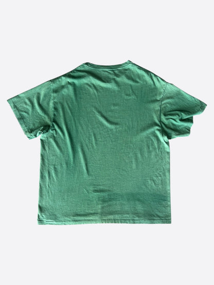 Gallery Dept Vintage Green & White Logo T-Shirt