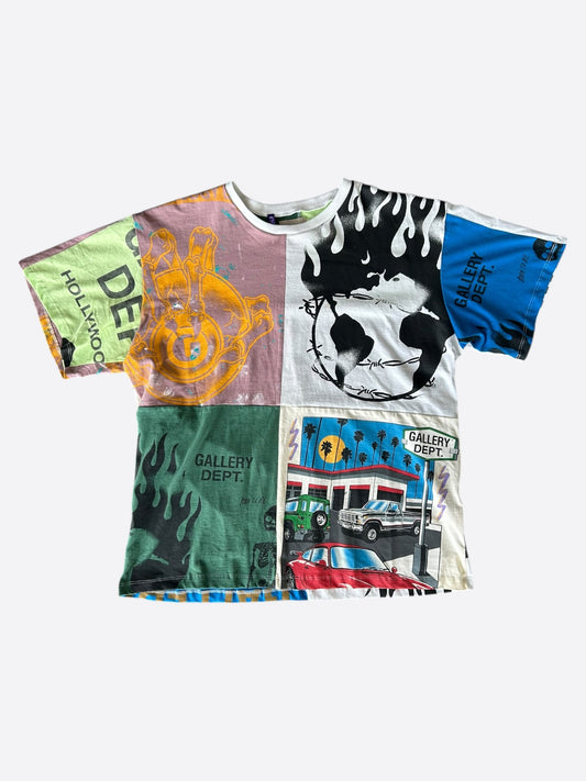 Gallery Dept Multicolor Retouche Reworked T-Shirt