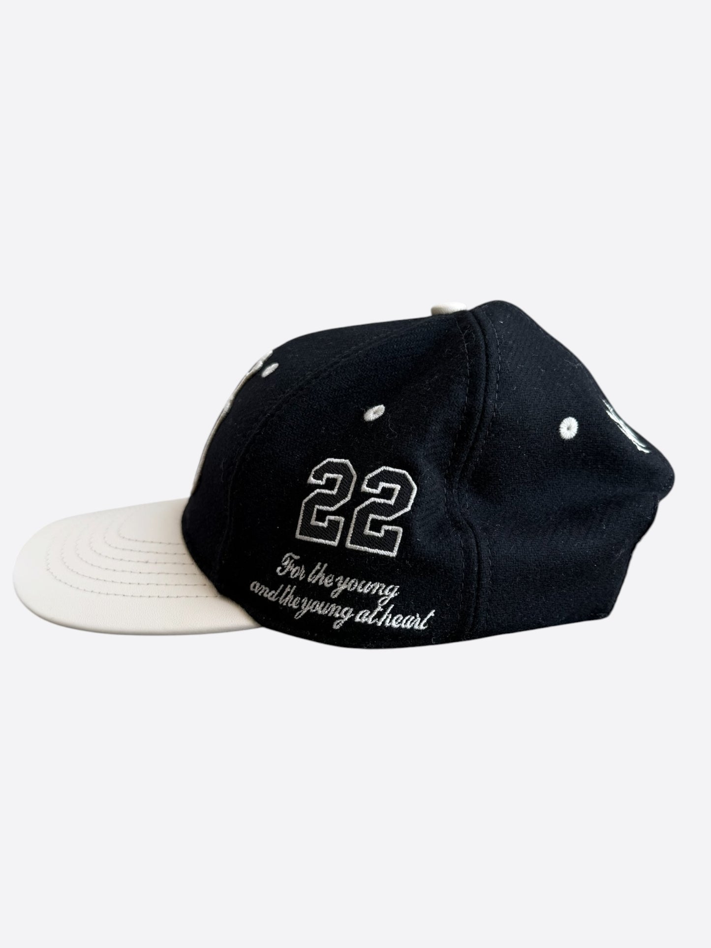 Amiri Black & White Dream Team Trucker Hat