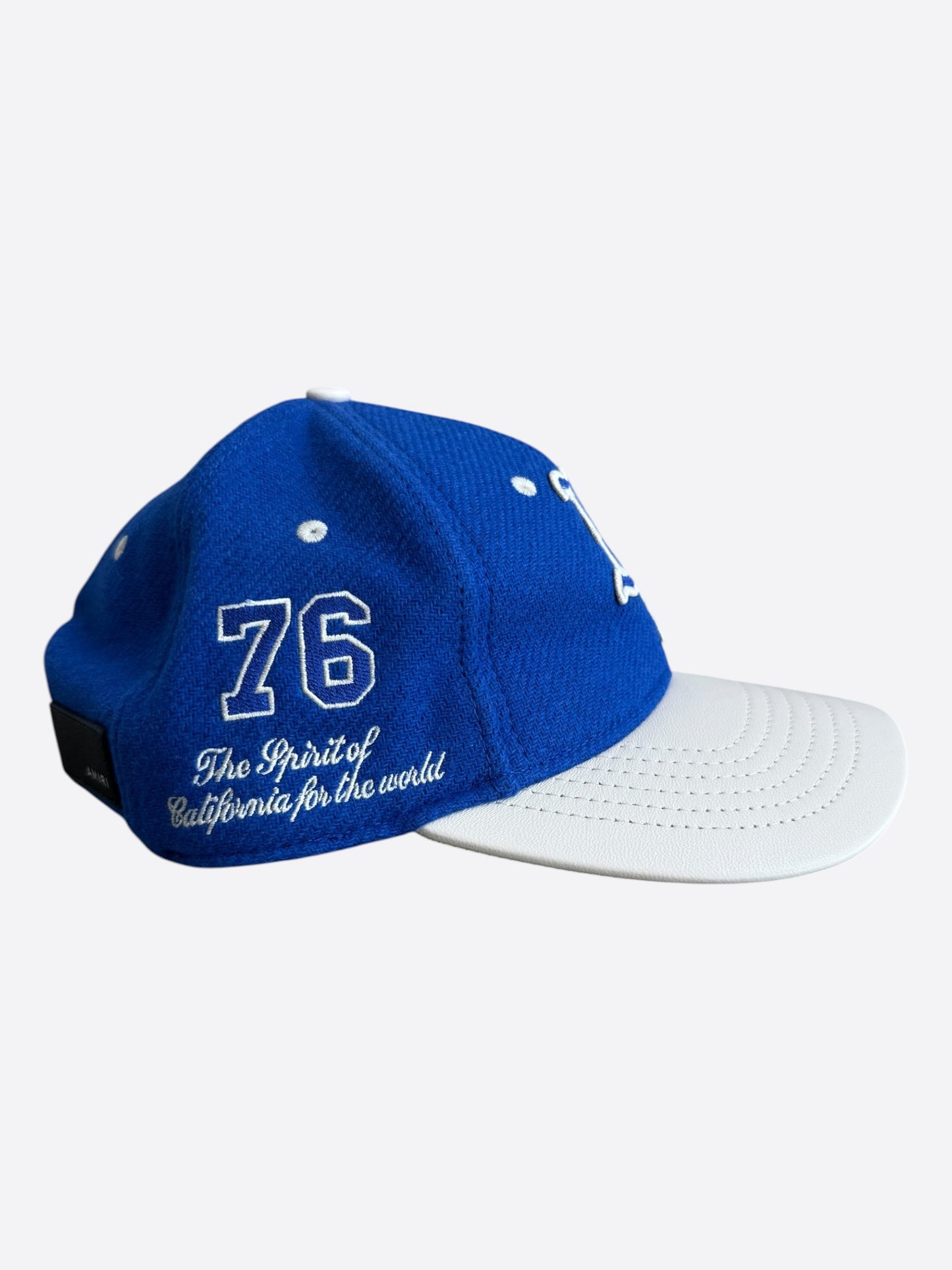 Amiri Blue & White Dream Team Trucker Hat