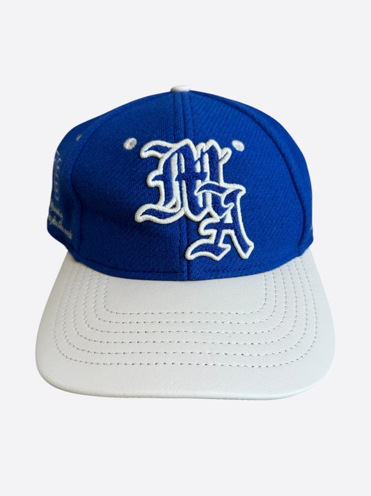 Amiri Blue & White Dream Team Trucker Hat