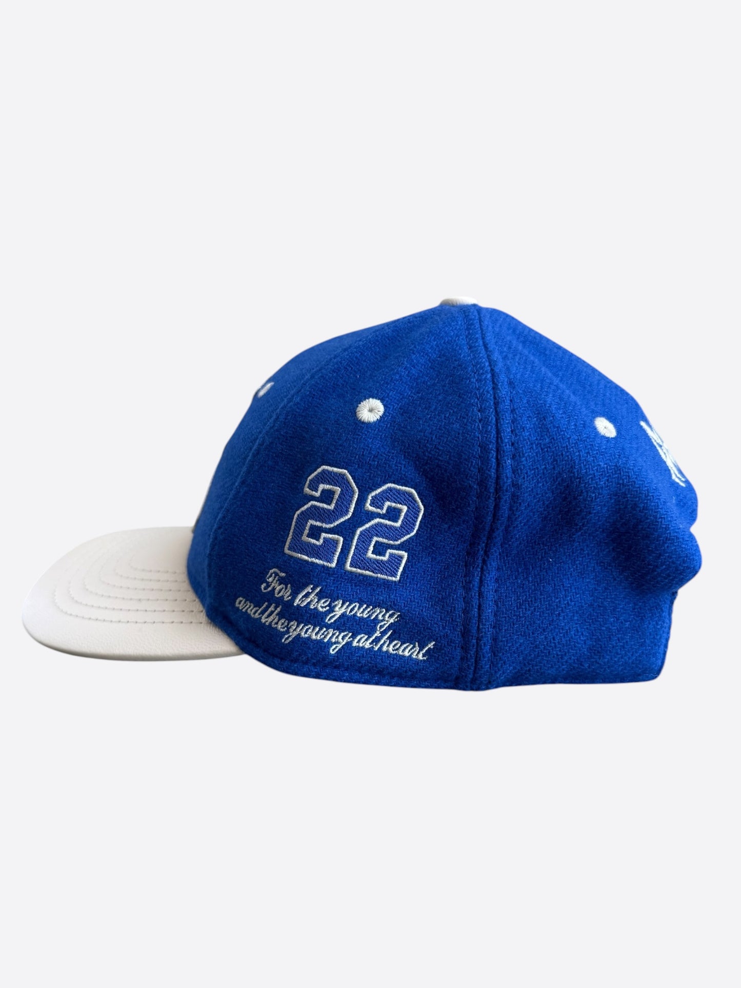 Amiri Blue & White Dream Team Trucker Hat