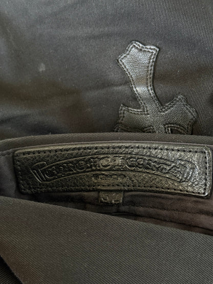 Chrome Hearts Black Camouflage Cross Patch Chino Pants