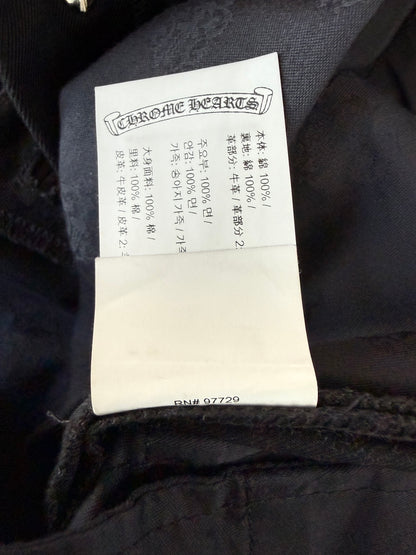 Chrome Hearts Black Camouflage Cross Patch Chino Pants