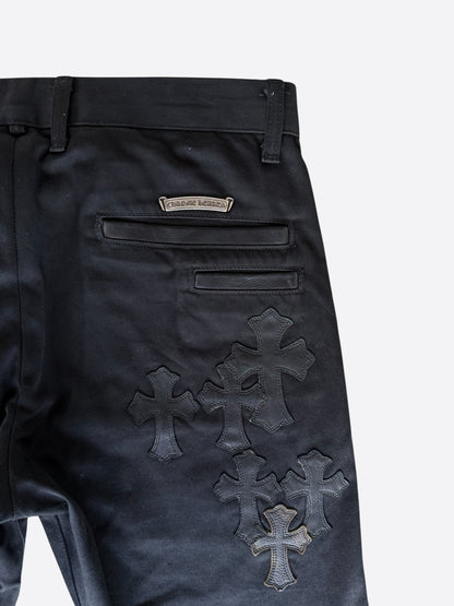 Chrome Hearts Black Camouflage Cross Patch Chino Pants