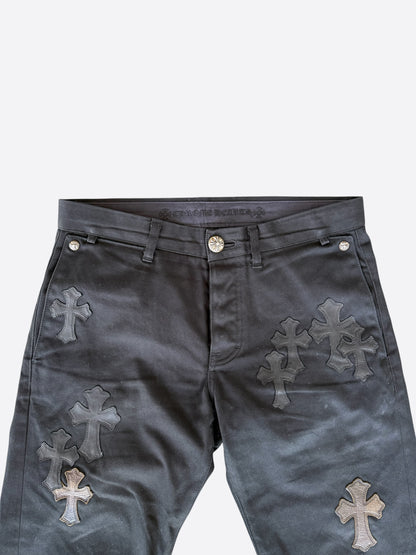 Chrome Hearts Black Camouflage Cross Patch Chino Pants