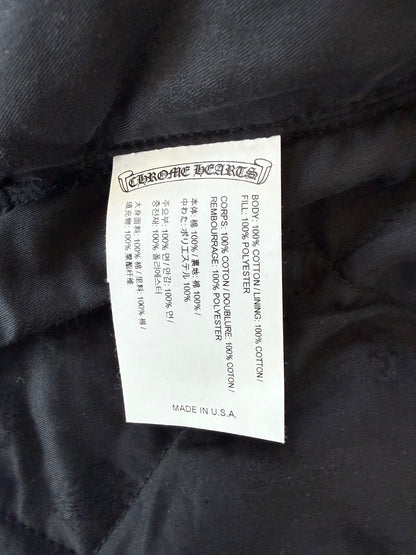 Chrome Hearts Yellow & Red Padded Flannel Jacket
