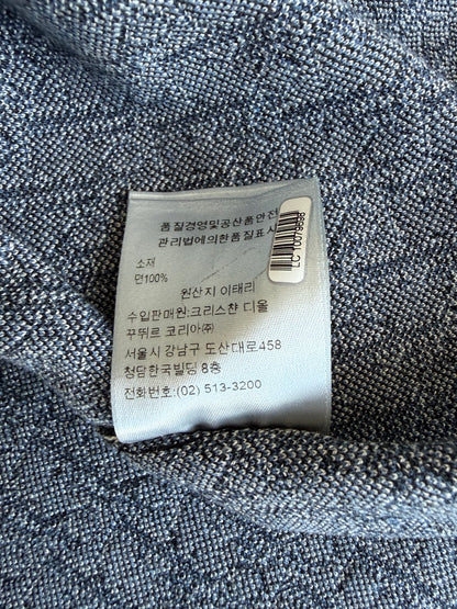 Dior Beige & Blue Oblique Button Up Shirt