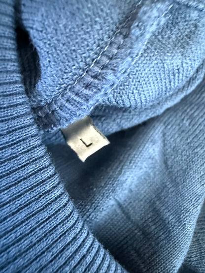 Dior Blue Oblique Towel Longsleeve T-Shirt