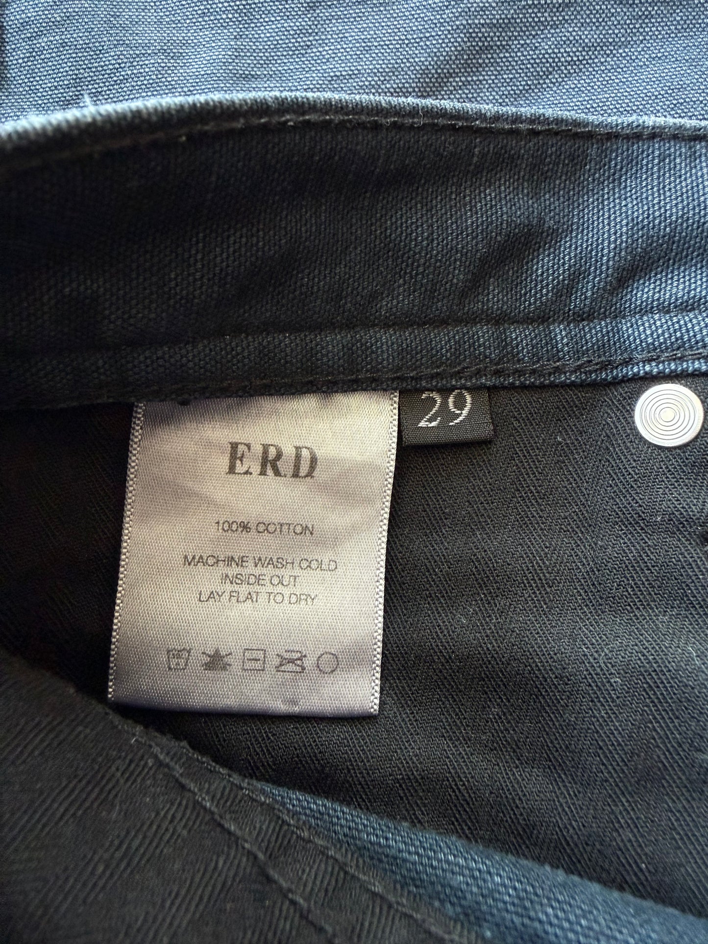 Enfants Riches Deprimes Navy Distressed Carpenter Pants