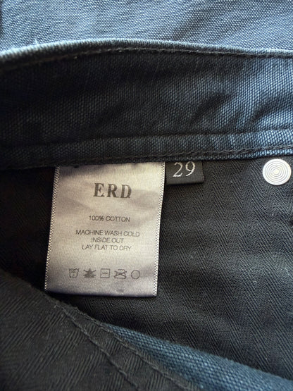 Enfants Riches Deprimes Navy Distressed Carpenter Pants