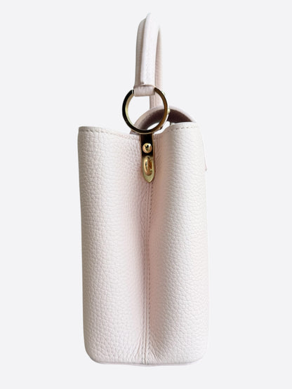 Louis Vuitton Pink Taurillon Capucines BB