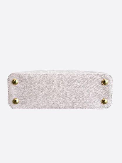 Louis Vuitton Pink Taurillon Capucines BB