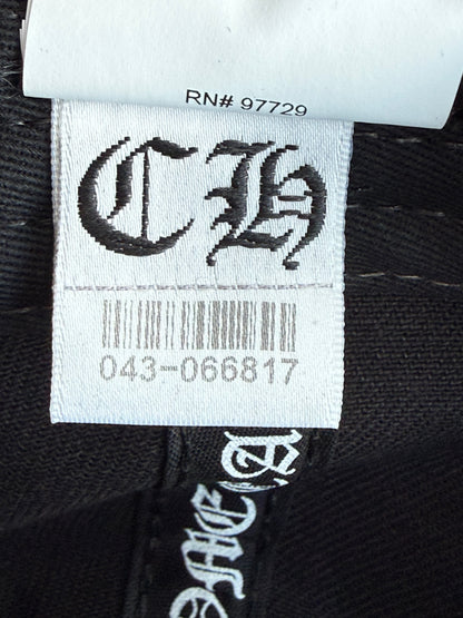 Chrome Hearts Black & White Embroidered RS3 Trucker Hat