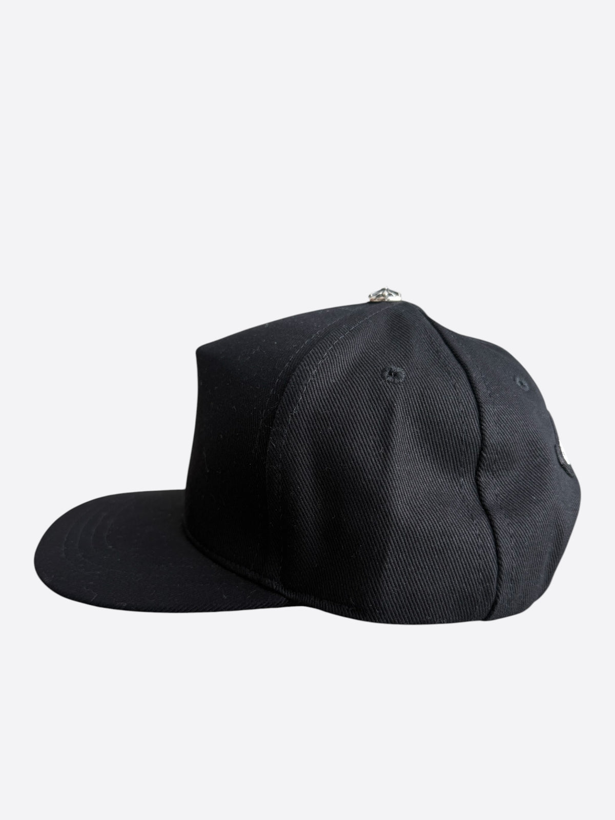 Chrome Hearts Black & White Embroidered RS3 Trucker Hat