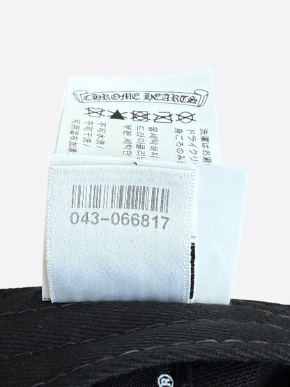 Chrome Hearts Black & White Embroidered RS3 Trucker Hat