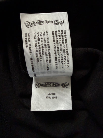 Chrome Hearts Black & Olive Neck Logo Longsleeve T-Shirt