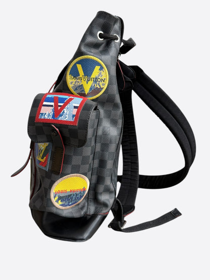 Louis Vuitton Damier Graphite Alps Christopher Backpack