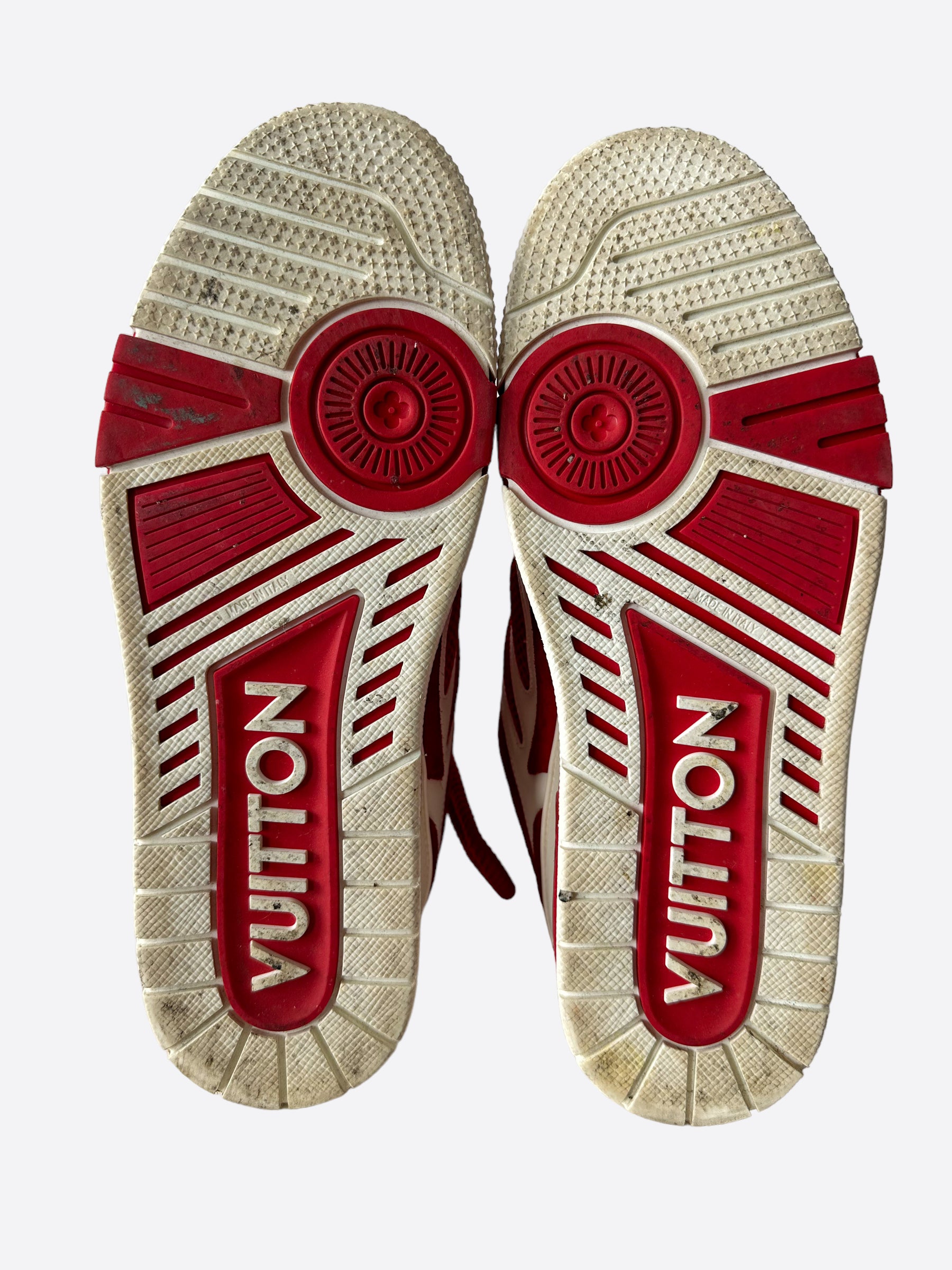 Louis Vuitton LV Skate Sneaker Red White – Tenisshop.la