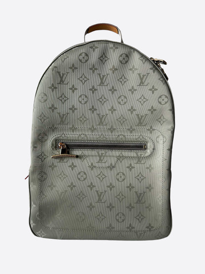 louis vuitton backpack titanium Louis Vuitton Silver Titanium Monogram Backpack – Savonches