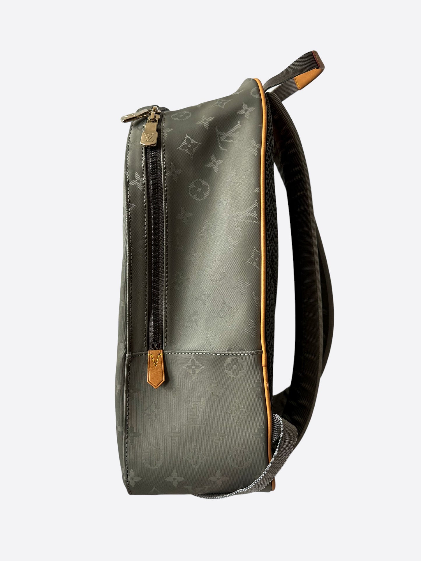 Louis Vuitton Silver Titanium Monogram Backpack