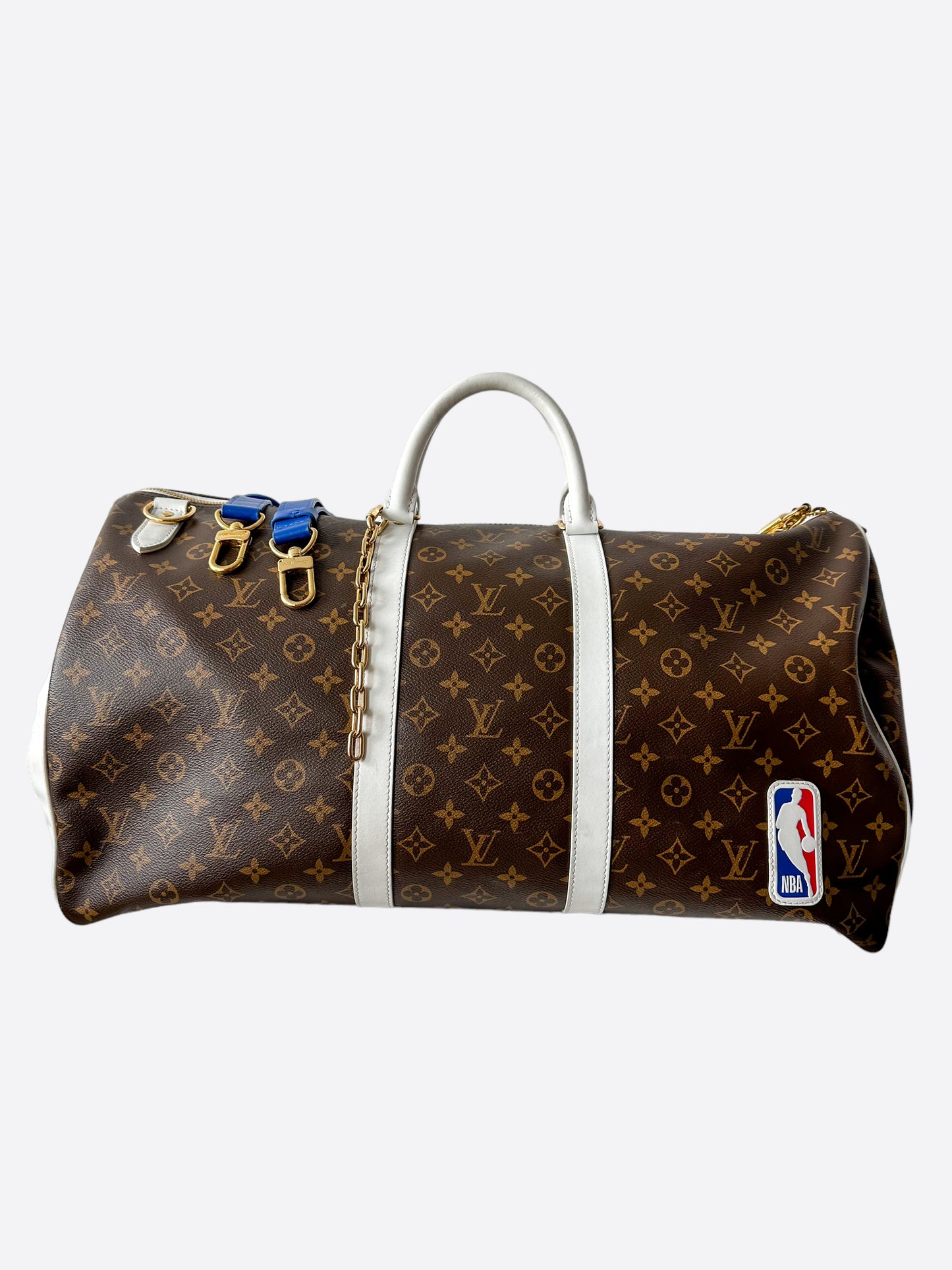Louis Vuitton Keepall Bandoulière 50 Bag With NBA Monogram