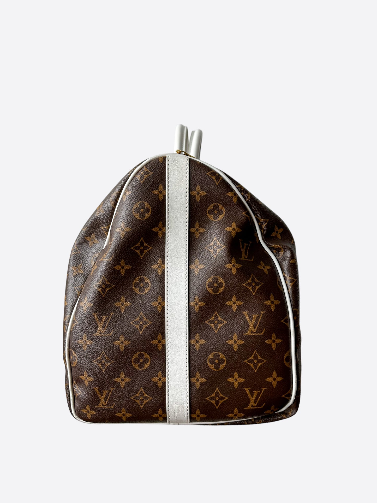 Louis Vuitton NBA Brown & White Monogram Keepall 50 – Savonches