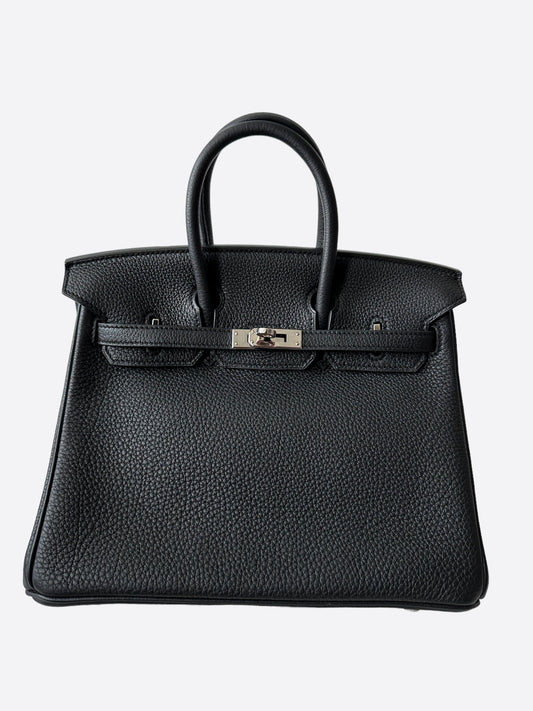 Hermès Black Togo Birkin 25