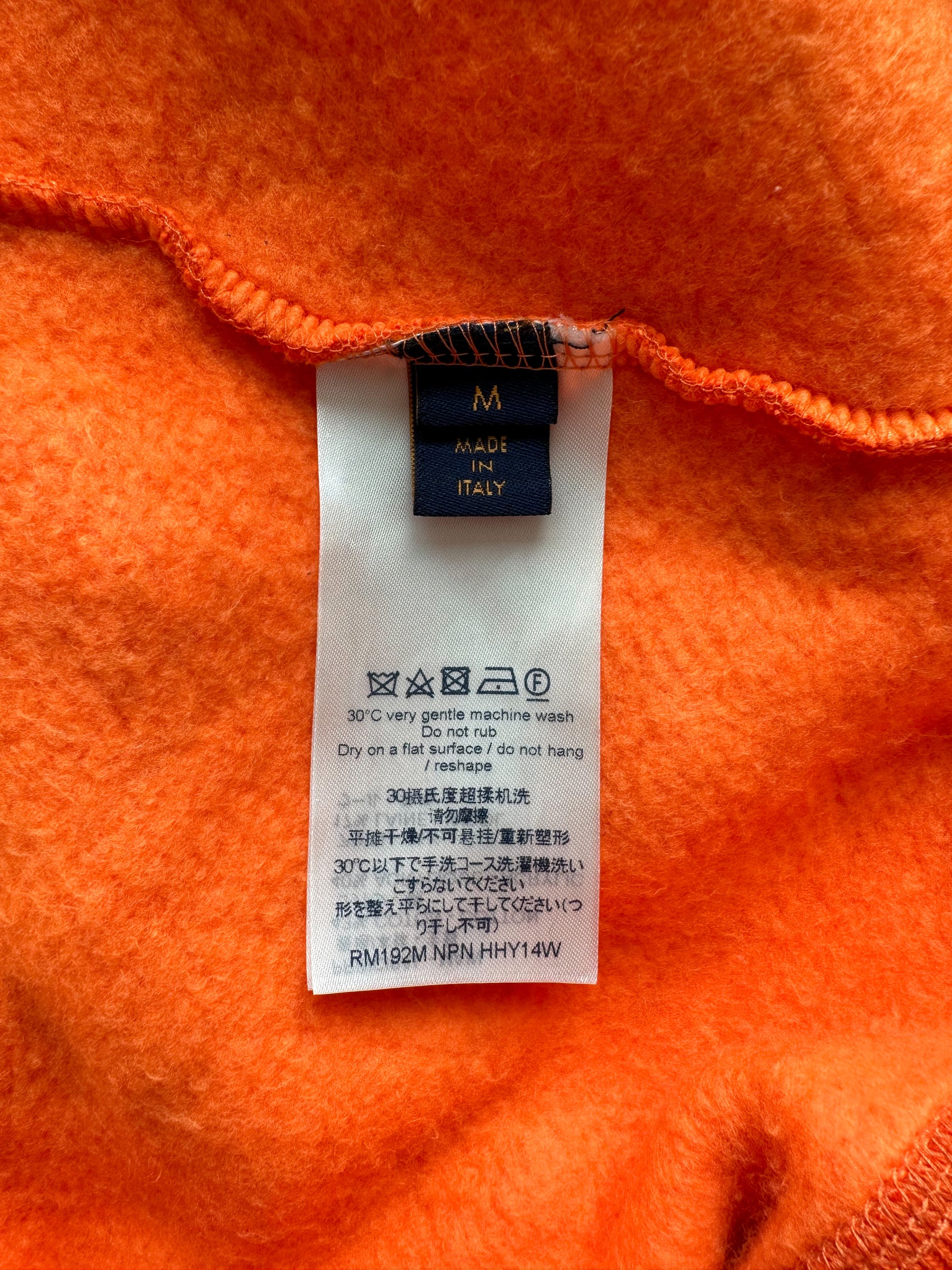 Louis Vuitton Orange Monogram Jacquard Sweater – Savonches