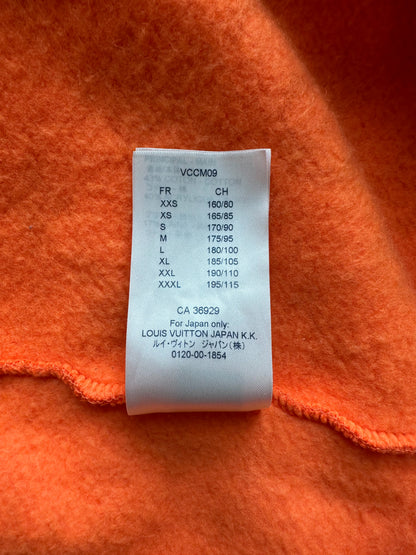 Louis Vuitton Orange Monogram Jacquard Sweater