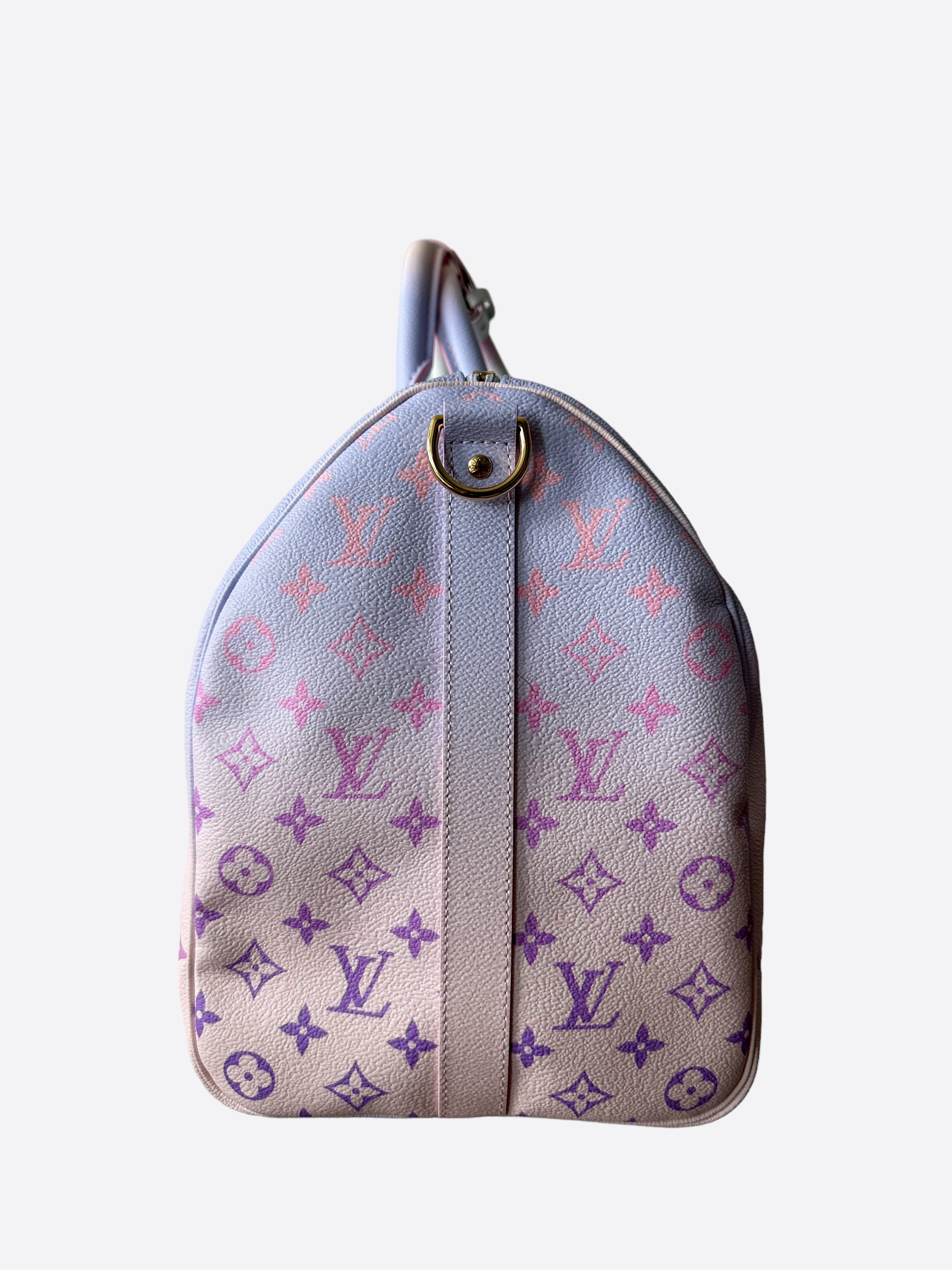 Louis Vuitton Keepall Bandouliere 45 Sunrise Pastel Pink Monogram