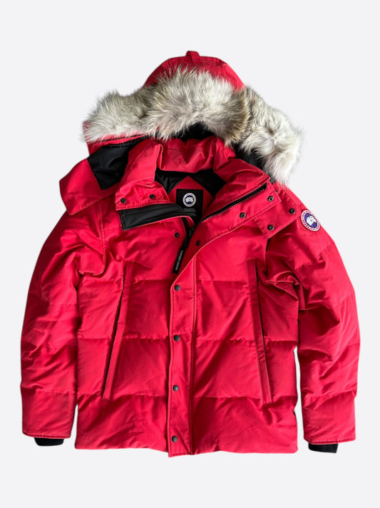Canada Goose Red Wyndham Men's Jacket