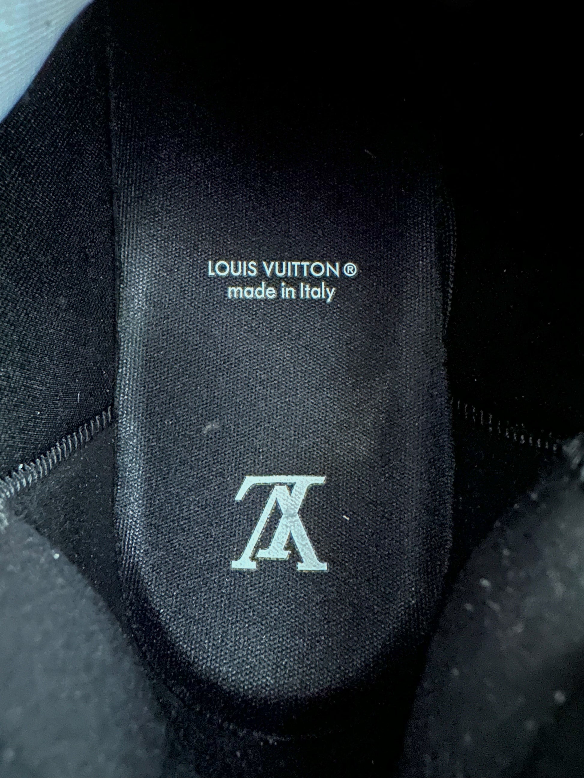 Louis Vuitton Black & Blue Trainer 2 Sneaker – Savonches