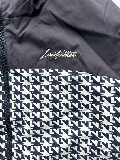 Louis Vuitton Bicolor Dove Houndstooth Padded jacket