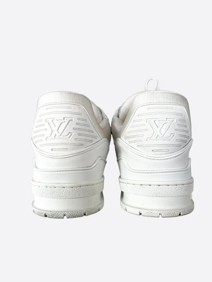 Louis Vuitton White Leather Trainers