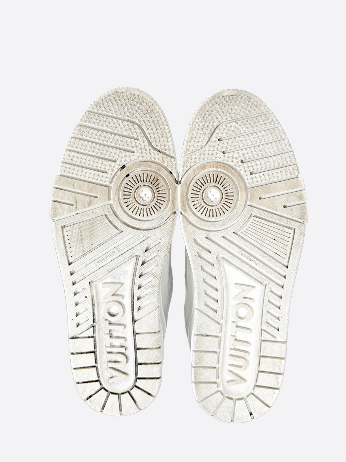 Louis Vuitton White Leather Trainers