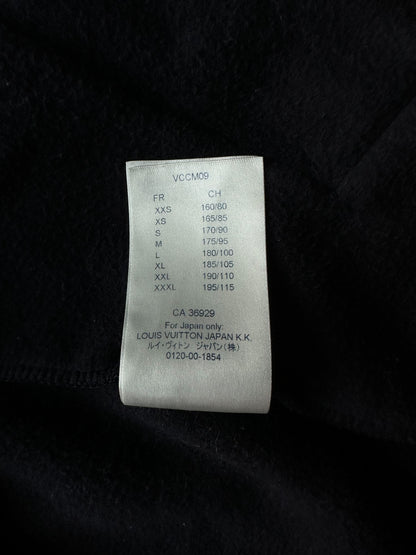 Louis Vuitton Black Monogram Zip Up Hoodie